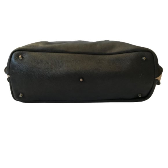 Brunello Cucinelli Tote Shoulder Bag Purse Womens Brown Gray Cream Italy 2 Tone - Picture 6 of 12